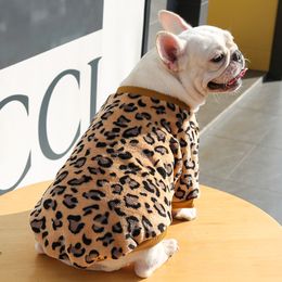 Medium Large Dog French Bulldog Puppy Autumn and Winter Thermal Pyjamas Coat Pet Supplies Cat Two-Legged Clothes All-match