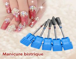 Manicure Accessories Carbide Drill Bits Nail Drill Bit Nail Polish Tool colorblue8341930