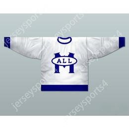 Custom ALL-MONTREAL 1909-10 HOCKEY JERSEY Top Stitched S-M-L-XL-XXL-3XL-4XL-5XL-6XL