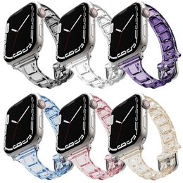 TPU Strap For Apple Watch 42mm 38mm Series 3 2 1 Watchband Bracelet Band for iWatch Series 4 5 6 7 8 9 Size 40mm 44mm 41mm 45mm 49mm