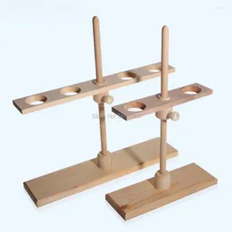 Wooden 2holes Or 4holes Pore Size 25mm Funnel Stand Support Rack Lab Supplies