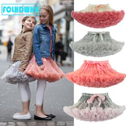 Skirts Girls Kids Tutu Skirt Kids Clothes Tutu Skirt Princess Fashion Tulle Dancewear Fluffy Ballet Party Stars Sequin Fashion Skirt 230403