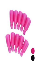 Whole 50PC Plastic Nail Art Soak Off Cap Clip UV Gel Polish Remover Wrap Tool ship9087512