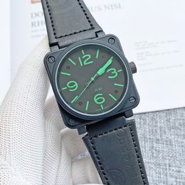 Relógio Clássico de Luxo para Homens Relógios de Designer Relógios Masculinos Relógios de Pulso Automáticos Mecânicos Relógios de Pulso Moda Pulseira de Couro montre de luxe presente