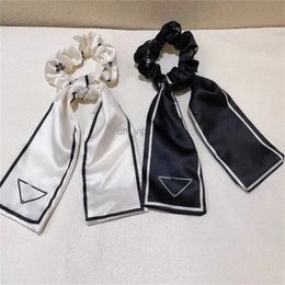 Fashion Scarves Shoulder Tote Luggage Ribbon Head Wraps Double ribbon Ladies gift