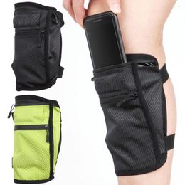 Outdoor Bags Waterproof Card Money Wallet Breathable Shockproof ID Passport Anti Slip Elastic Strap Multifunctional Fitness Equipment