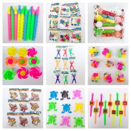 Party Favour 81PC Children's Birthday Gifts 9 Style Toy Combination Pinata Filling Christmas Carnival Award Candy Bag 230404