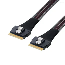 Computer Cables PCIe 4.0 SlimSAS 8i (SFF-8654) To Cable 50cm 80cm