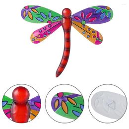 Garden Decorations Metal Dragonfly Wall Art Hanging Ornaments Artwork Statue Pendant For Decoration Miniatures Statues