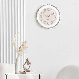 Wall Clocks Bedroom Modern Clock Round Classic Nordic Watch Kitchen Chic Simple Stylish Duvar Saati Home Decor