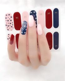 Full Cover Nail Stickers Wraps DIY Nail Art Decals Plain Stickers Self Adhesive Nail Stickers for Women Girls9250716