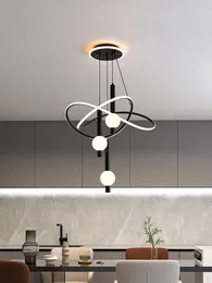Pendant Lamps Modern Simple Pendent Ceiling Light Creative Personality Restaurant Lamp Designer Nordic Lights Chandeliers