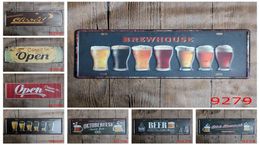 15x30cm Antique retro metal tin signs license plates wall decoration plaque vintage iron painting art pub bar craft gift5070229