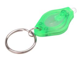 Key Chain Flashlights Pack Of 6 Tra Bright Mini Led Keychain Flashlight Ring Light White With Green Shell Drop Delivery Am0Th