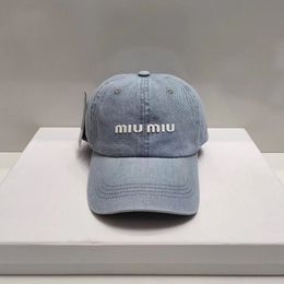 Miu Hat Duck Tongue Korean Edition Cotton Hardtop Baseball Cap Summer Colourful White Hat Riding Outward Sunscreen Hat O2KK