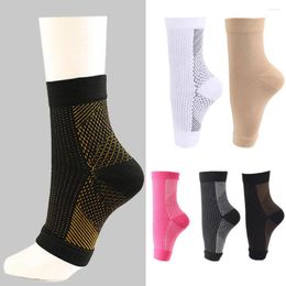 Sports Socks Men Protection Skate Heel Of Front Foot Shin Achilles Tendon Padded Barefoot