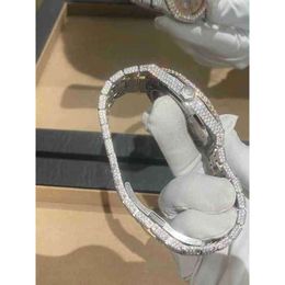 85SK Wrist Watch Luxury Vvs1 Mens Watch Diamond High End Jewelry Custom Gia Natural Diamond for Watch7wis DIAMOND WATCH Mechanical