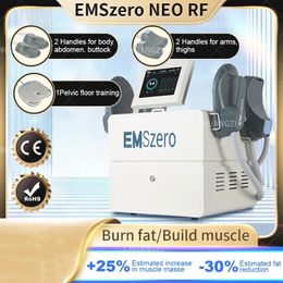 New DLS-EMSlim High Electromagnetic Wave New Style Portable Electromagnet Slimming Muscle Stimulation Fat Machine EMSzero CE Certification