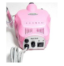Portable Electric nail drill file machine Variable Speed Nail polisher manicure pedicure bits kit with foot pedal Nail polisher 309641555