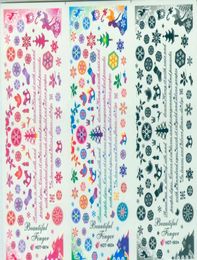 Water Transfer Nail Sticker Water Decals 30Pcs Mix Nail Art Stickers Water Slide Temporary Tattoos Stickers Nail Decal Accesso3440744