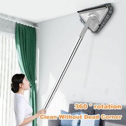 Mops Glass ceiling car kitchen wall mounted mop adjustable window cleaning brush scraper household cleaning tool 230404