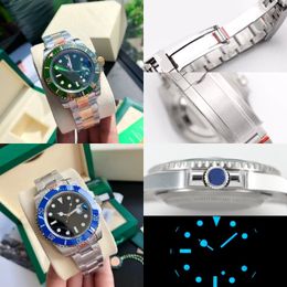 Luxury men's watch 40MM designer watch green dial automatic watch mobile watch 904L stainless steel diving watch factory gift watch montre de luxe