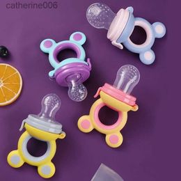 Pacifiers# TYRY.HU 1Pc Baby Pacifiers Feeder Cartoon Kids Fruit Food Feeder Nipples Feeding Safe Supplies Nipple Teat Bottle BPA FreeL231104