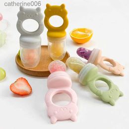 Pacifiers# 1pcs Silicone Baby Fresh Food Feeder BPA Free Nutrition Feeder for Baby Food Feeder Fruit Pacifier Baby Soother Theeing ToysL231104