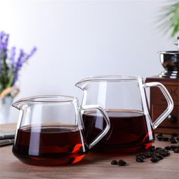 Mugs Heat-Resistant Glass Coffee Sharing Pot Server Kettle Brewer Barista Percolator Fair Cup Set Tea Pitcher
