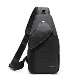 Waist Bags Fashion Crossbody Shoulder Chest Men Pack Water Repellent Travel For Male Theftproof