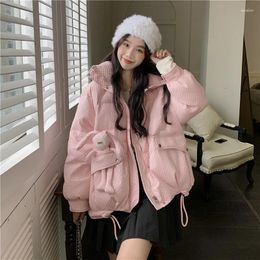 Women's Down Small Cotton-padded Jacket More Clothing Han Edition 2023 Coat To Keep Warm In Winter Little Collar