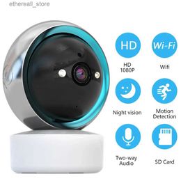 Baby Monitors 2MP 1080P iCsee APP Full Colour Wireless PTZ IP Dome Camera AI Humanoid Detection Home Security CCTV Intercom Baby Monitor Q231104