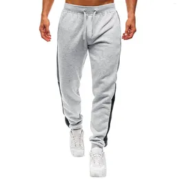 Men's Pants Mens Sweatpants Joggers Elastic Waist Jogging Overalls Pockets Sports Trousers Gym Tracksuits