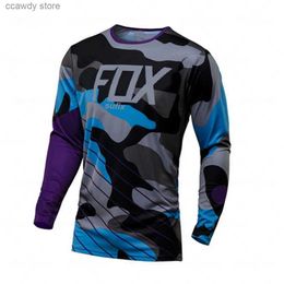 Men's T-Shirts Sufix Cycling Quick Dry Motocross Jersey Downhil Mountain Bike DH Breathab Shirt MX Motorcyc Clothing Ropa T-Shirts T231106