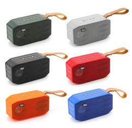 TG296 Bluetooth Portable Wireless Speakers Subwoofers Hands Call Profile Stereo Bass Support TF USB Card AUX Line In HiFi Lou6654704