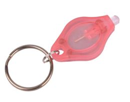 Key Chain Flashlights Pack Of 6 Tra Bright Mini Led Keychain Flashlight Ring Light White With Red Shell Drop Delivery Amywf