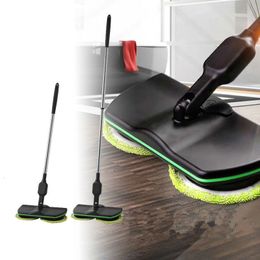 Mops Cordless electric rotary mop 3-in-1 rechargeable electric floor cleaner handheld vacuum floor and carpet polishing machine mop 230404