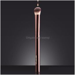 Makeup Brushes Hourglass Vanish Angled Concealer Brush Seamless Finish Metal Handle Soft Bristles Large Conceal Shadow Blending Cont Dhwqb Q240507