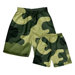 Men's Shorts Plus Size Fashion Camouflage 3D Printing Swim Trunks Swimwear Beachwear Hawaii Beach Surfboard Casual Quick Dry 230403