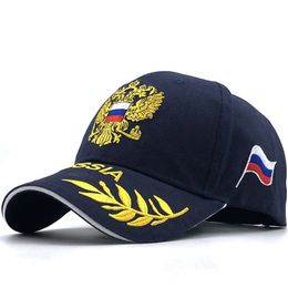 Russian Baseball Hat Designer Double Eagle Fashion Street Cap High Quality Casquette for Men Women