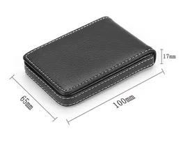 Card Holders Business Holder Men's Id Magnetic Attractive Case Box Mini Wallet Male