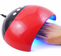 Nail Dryer LED Lamp For Nail Salon Nail Designs Art Tools Dry Quickly 24W Dryer Lamp USB Charge 8LEDs9466179