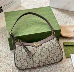 Yüksek kaliteli kadın tasarımcı Ophidia gs omuz çantası zinciri çantası altında küçük çanta lüksler tasarımcılar çanta çanta çapraz vücut cüzdanları