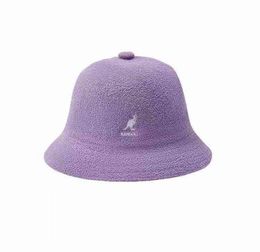 Ball Caps Kangaroo Kangol Fisherman Hat Sun Hat Sunscreen Embroidery Towel Material 3 Sizes 13 Colours Japanese Ins Super Fire Hat AA220312 714