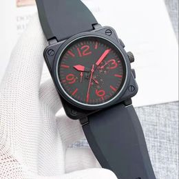 Luxury Mens Watches Designer Automatic Movement Wristwatche Rubber Watchband Adustable Men's Sports Watches