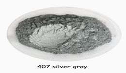 500g Buytoes Silver gray Color Pearl Mica powder Pigment Pearlescent Coating Pigment Cosmetic PigmentPlastic Rubber Pigment5073078