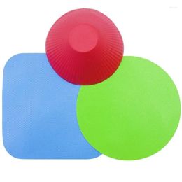 Table Mats 3PCS/Set Silicone Jar Gripper Pads Round Jars Opener Durable Kitchen Anti-Slip Coffee Coasters Multi-Purpose Bottle Lid Openers