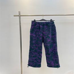 Men's Plus Size Pants Men's Jeans Full Stamped Letter Printing Women's Men's Hip-hop Fashion Casual Pants I9383S