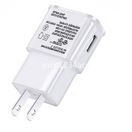 Fast Charging USB Wall Charger Full 5V 2A Adapter US EU Plug For Samsung Galaxy S20 S10 S9 S8 S6 Note 10 S23 S22 Utral M1
