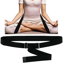 Resistance Bands Meditation Belt Adjustable Meditate Sit In Cross Legged Yoga Training Elastic Band Trainer Straps For Relax